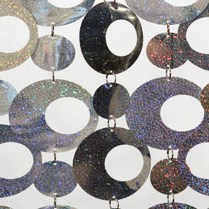 Holographic Disk Rental Curtains